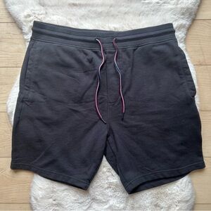 Tommy Hilfiger Navy Cotton Athletic Shorts Men’s Size Large Drawstring Waist